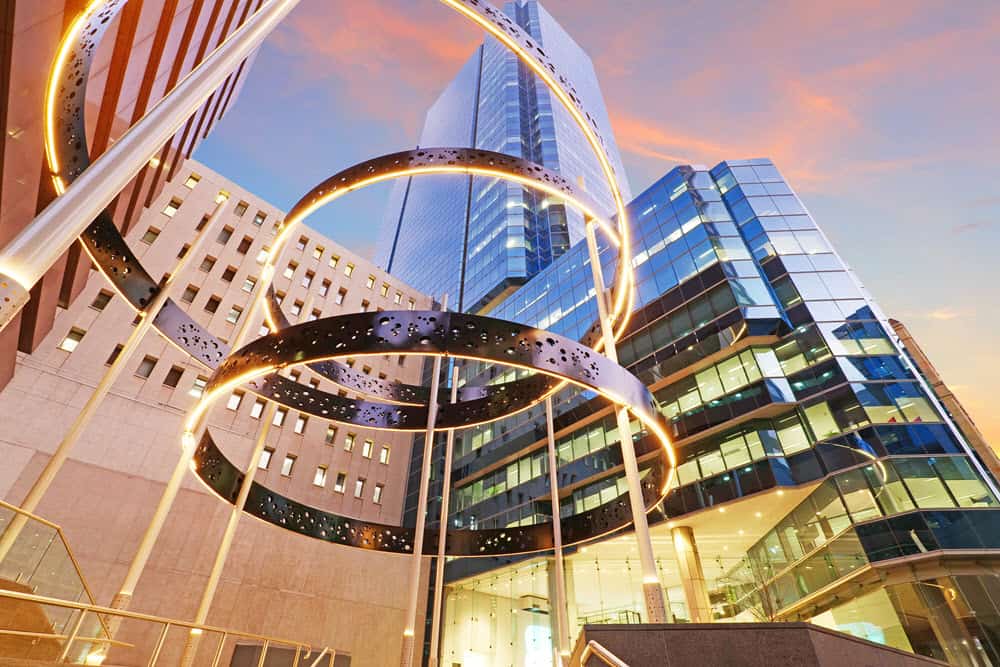 Exchange tower